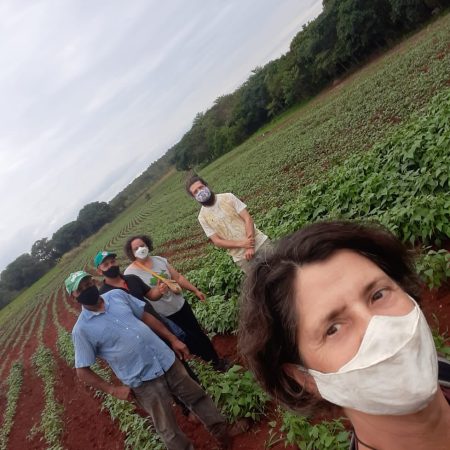 Visitando o agricultor Boaventura em Iperó